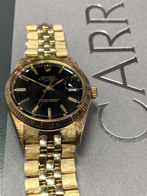 rolex gold vintage watch